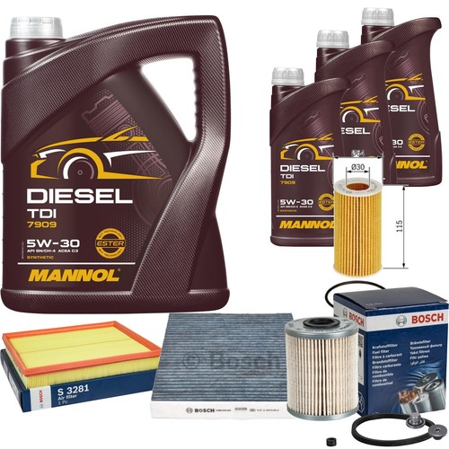 Bosch controllo set mannol - controllo,