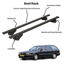 2 Pcs Black Cross Bars for