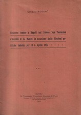Discorso tenuto a Napoli nel
