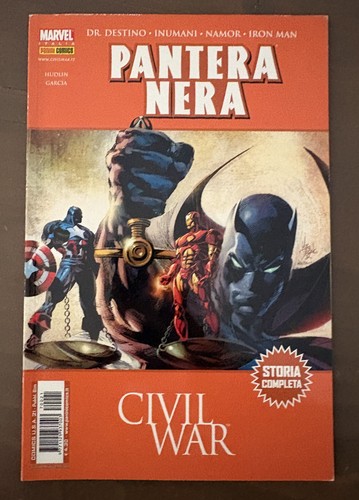 Pantera nera civil - nera, comic