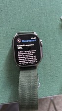 Apple Watch Ultra 1 49 mm Cassa in Titanio con Trail Loop - Grigio, M/L (GPS +