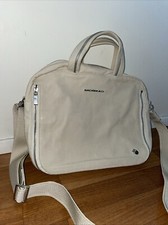 Porta Computer in pelle Beige di Mandarina Duck