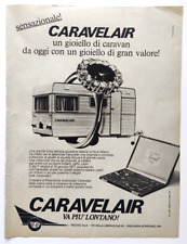 Pubblicita' Caravelair Gioiello Caravan Vintage Advertising Werbung 1977 (R5)