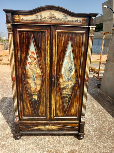 Armadio tirolese dipinto - tirolese,