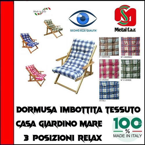 Poltrona relax imbottita - poltrona,
