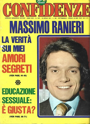 Fotoromanzo rivista confidenze - rivista,