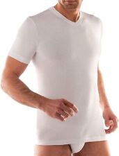 Liabel 3 Maglie Termiche Mezza Manica Uomo Scollo a v in Puro Cotone 2855/53