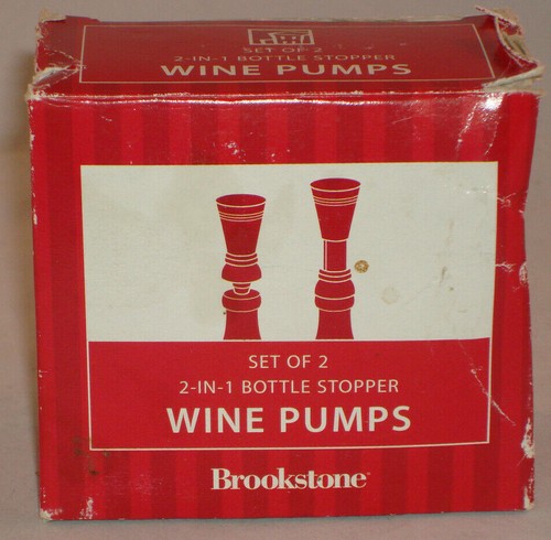 Set pompe vino brookstone - set,