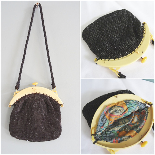 Borsa vintage celluloide - in,