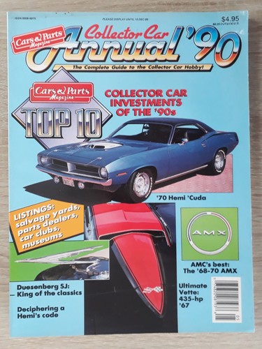 Car parts magazine collector - car,