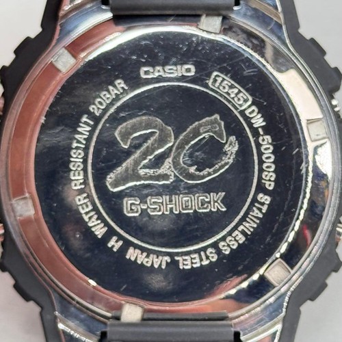 Casio shock 5000sp 1jf - casio, g-shock