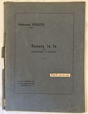 ILDEBRANDO PIZZETTI SONATA IN