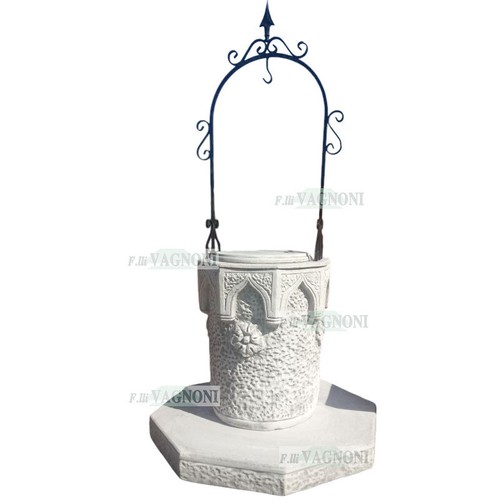 Pozzo cemento per giardino - in,