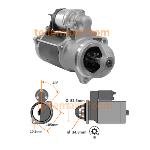 Starter per deutz khd - starter,