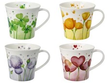 Set Di 4 Tazze FIORE In