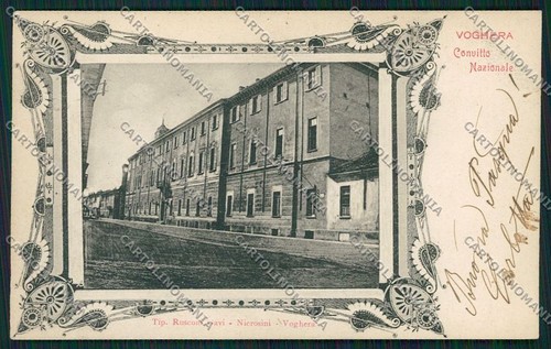Pavia voghera cartolina qk4899 - pavia,