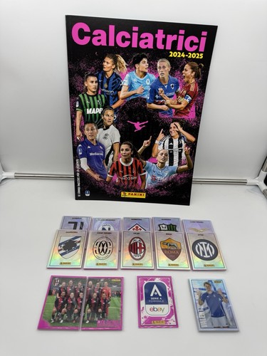 Panini calciatrici 2024 2025 - panini, 2024/2025