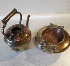 Braciere e Bollitore in rame e