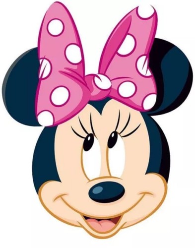 Minnie mouse face - minnie,