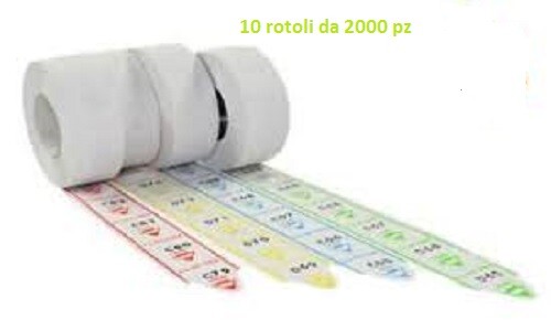 Rotoli numeri eliminacode - 10,