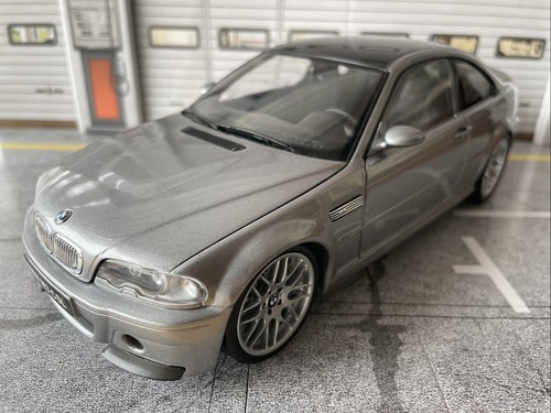 Bmw e46 csl3 2l grigio - 1:18,