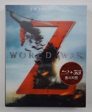 World War Z | Blu-ray | LENTICULAR | Slipcover | Korea  Extremely Rare only 500