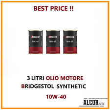3 LITRI OLIO MOTOTRE BRIDGESTOL 10W-40 TOURING ACEA A3/B4 MB 229.1 VW 501.01 505
