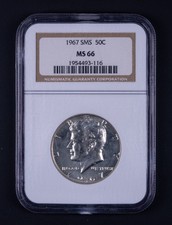 1967 SMS Kennedy mezzo dollaro