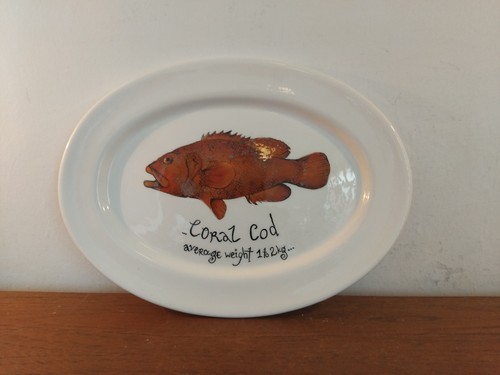 Piatto pesce karen langman - piatto, di