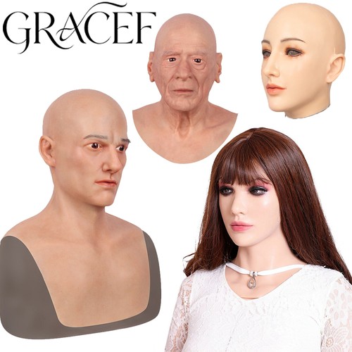 Maschera maschile silicone - in,