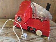 Quick Mill Omre Affettatrice Vintage Colore Rosso Funzionante