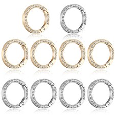 IKOPFLN 10 Pezzi Moschettoni