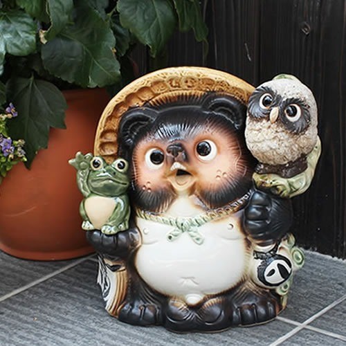 Portafortuna shigaraki ware - portafortuna,