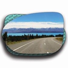 Vetro Specchio Retrovisore Blu