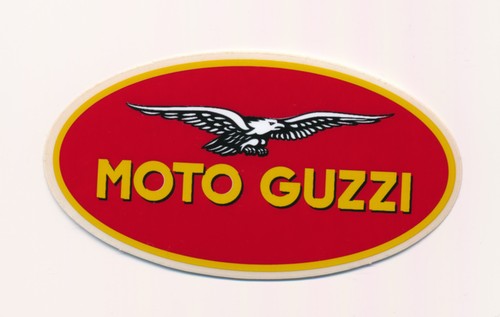 Moto guzzi factory sticker - moto,