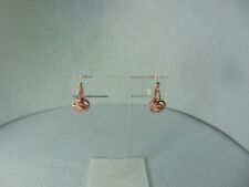 orecchini donna in rame imitazione gioielli antichi con simulazione diamanti 