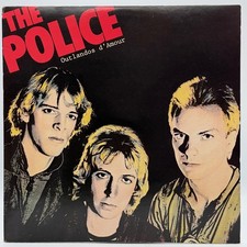 THE POLICE - OUTLANDOS D'AMOUR (33 RPM - USA - FIRST PRESSING)