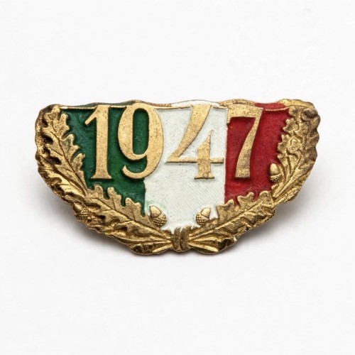 Spilla distintivo italia 1947 - distintivo,