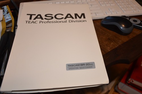 Tascam serie manuale - tascam, br-20