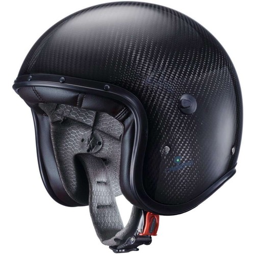 Casco moto jet fibra - casco,