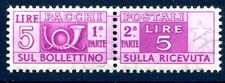 Italia 1947 pacchi postali - italia,