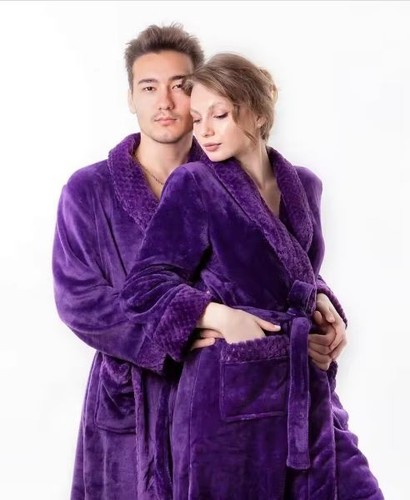 Accappatoio lusso viola - lusso,