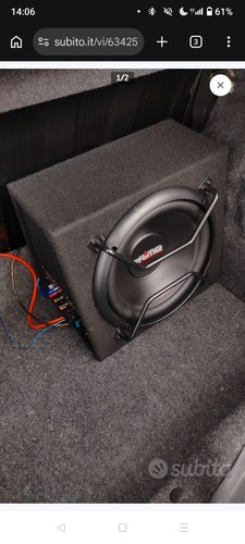 Subwoofer attivo caliber - attivo, auto