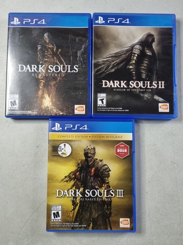 Dark souls trilogy 3 ps4 - trilogy, 1