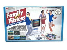 1986# FAMILY FUN FITNESS NINTENDO NES ATHLETIC WORLD BANDAI MATTEL  NUOVO! #FP