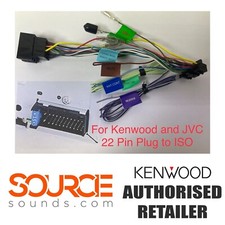 Kenwood Spina di alimentazione 22 pin a spina ISO