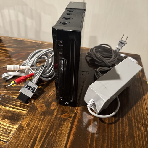 Nintendo wii nero rlv - nintendo,