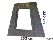 SCENOGRAFIA TEATRALE ANTICA FONDALE TEATRO DIPINTO GRANDI DIMENSIONI CL2.88