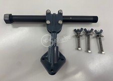 Supporto a morsetto di poppa regolabile con bulloni inox cod. A170/A nautica