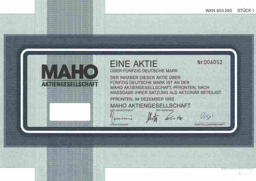 Maho 1992 pfronten - pfronten, allgäu